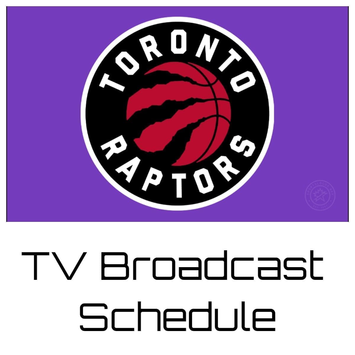 Raptors Schedule 202424