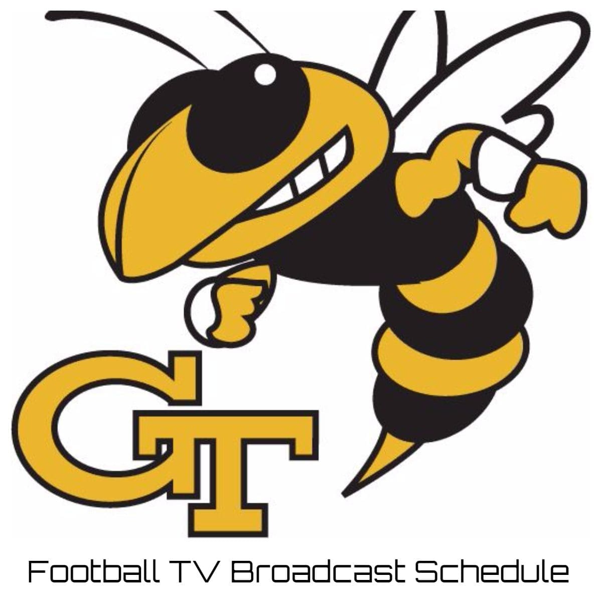 Georgia Tech Yellow Jackets Football TV Broadcast Schedule