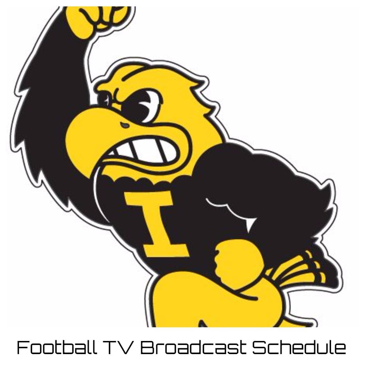 Iowa Hawkeyes Football TV Broadcast Schedule