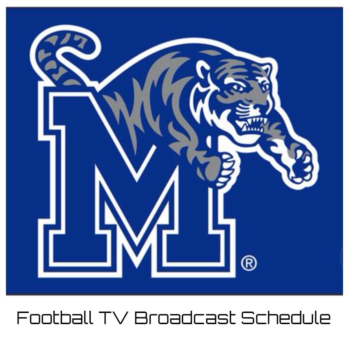 Memphis Tigers Football TV Broadcast Schedule 2023