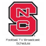 NC State Wolfpack Football TV Broadcast Schedule