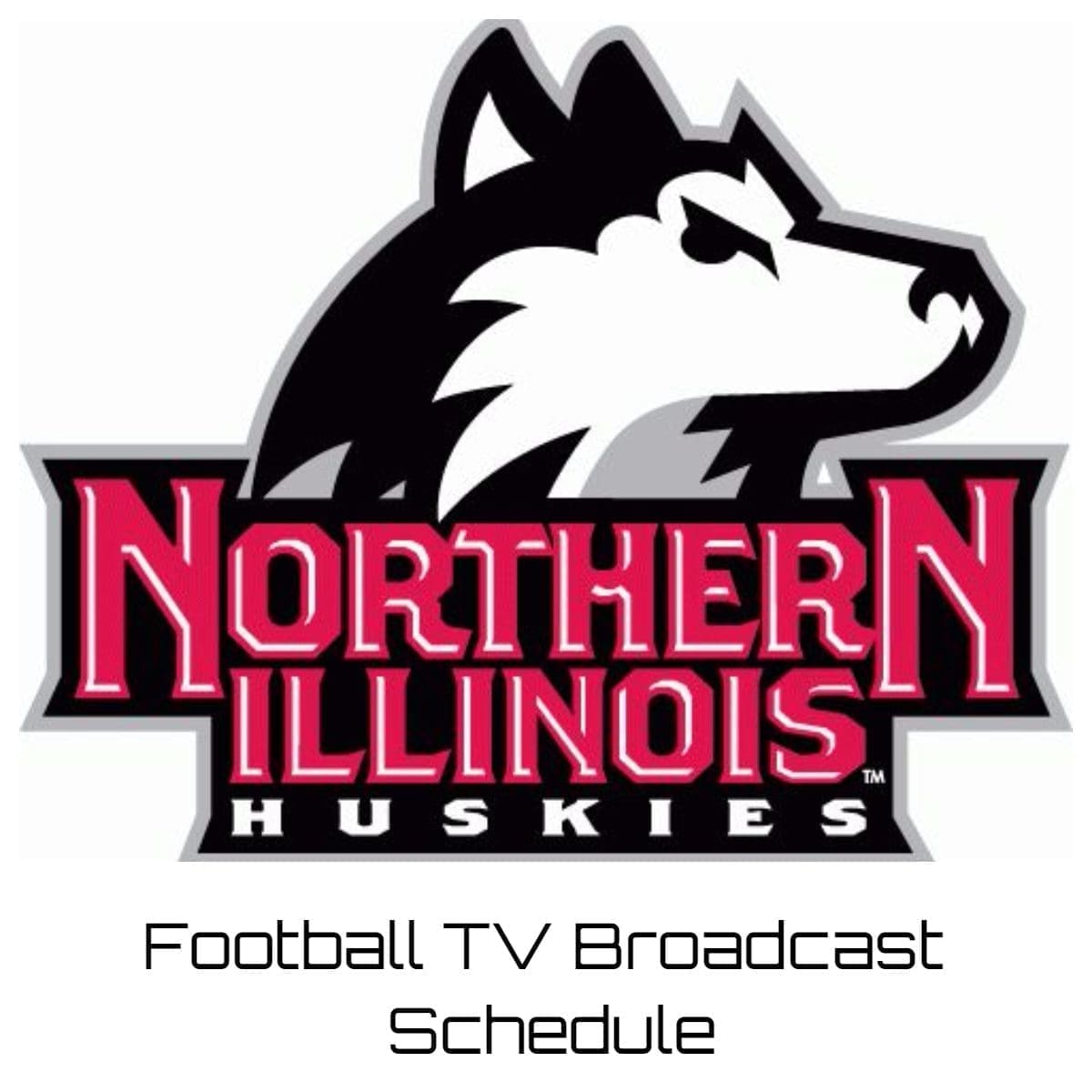 NIU Huskies Football TV Broadcast Schedule 2023