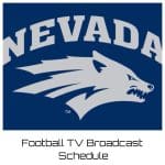 Nevada Wolf Pack Football TV Broadcast Schedule