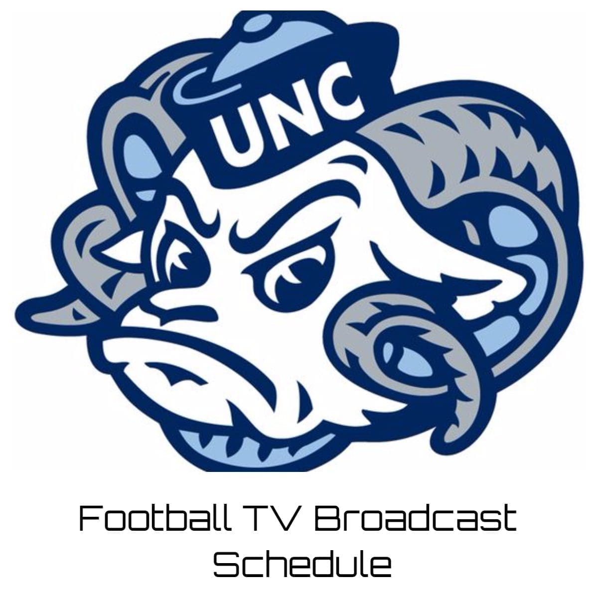 North Carolina Tar Heels Football TV Broadcast Schedule 2023