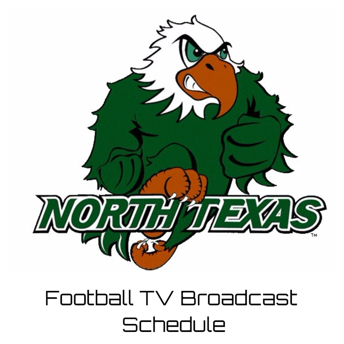North Texas Mean Green Football TV Broadcast Schedule