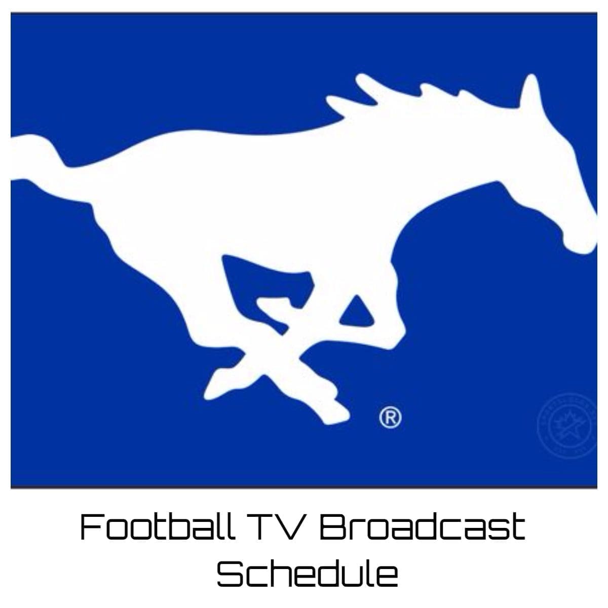 SMU Mustangs Football TV Broadcast Schedule 2023