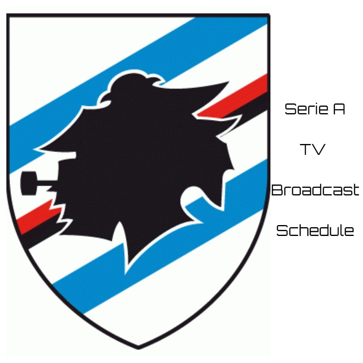 Sampdoria TV Broadcast Schedule