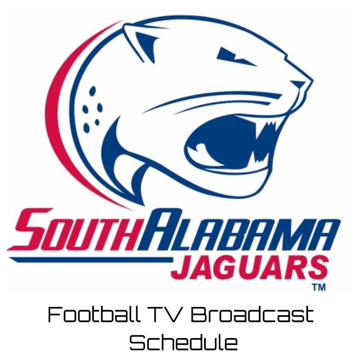 South Alabama Jaguars Football TV Broadcast Schedule