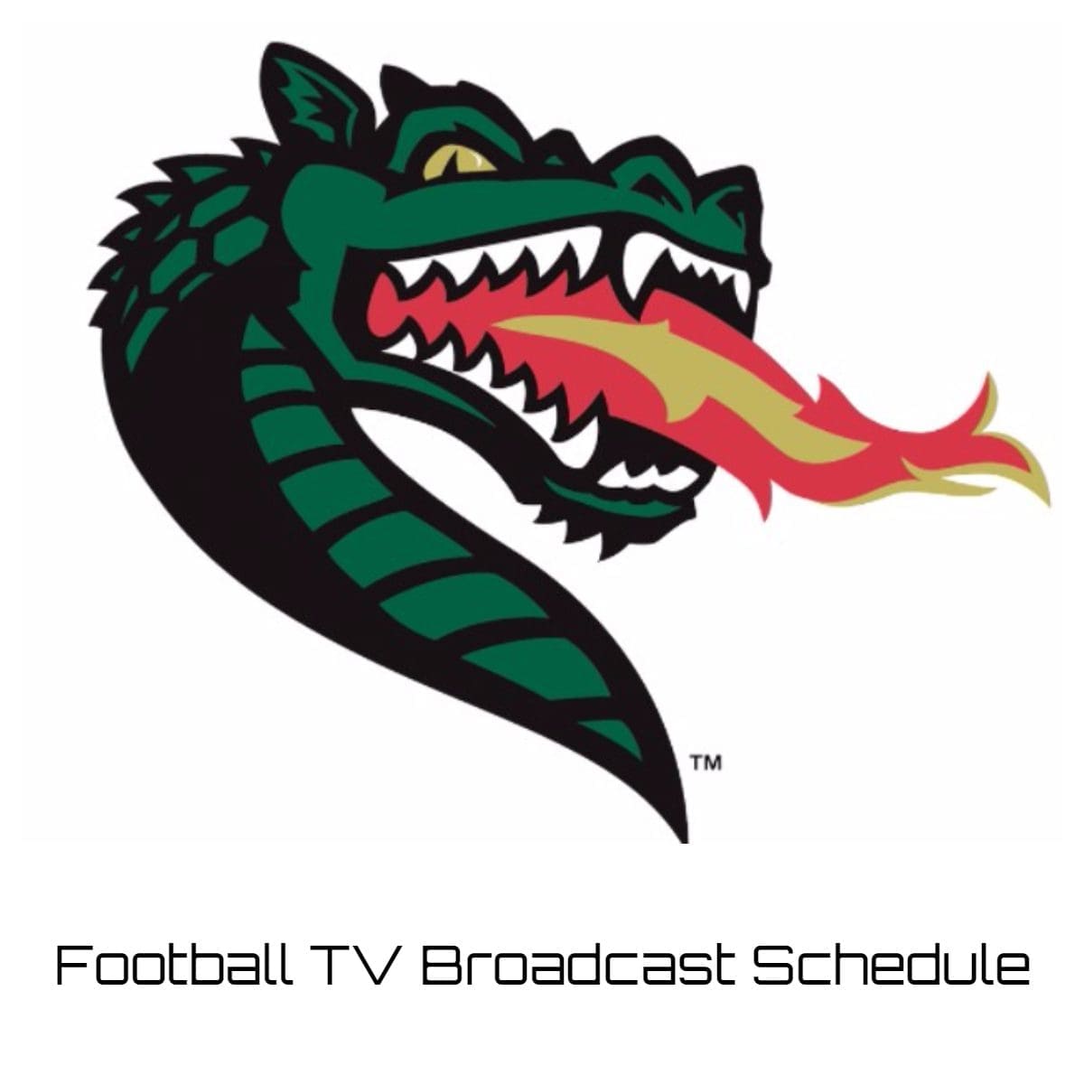 UAB Blazers Football TV Broadcast Schedule