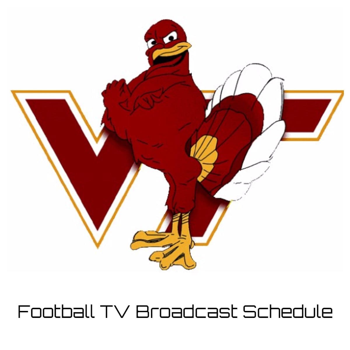 Virginia Tech Hokies Football TV Broadcast Schedule