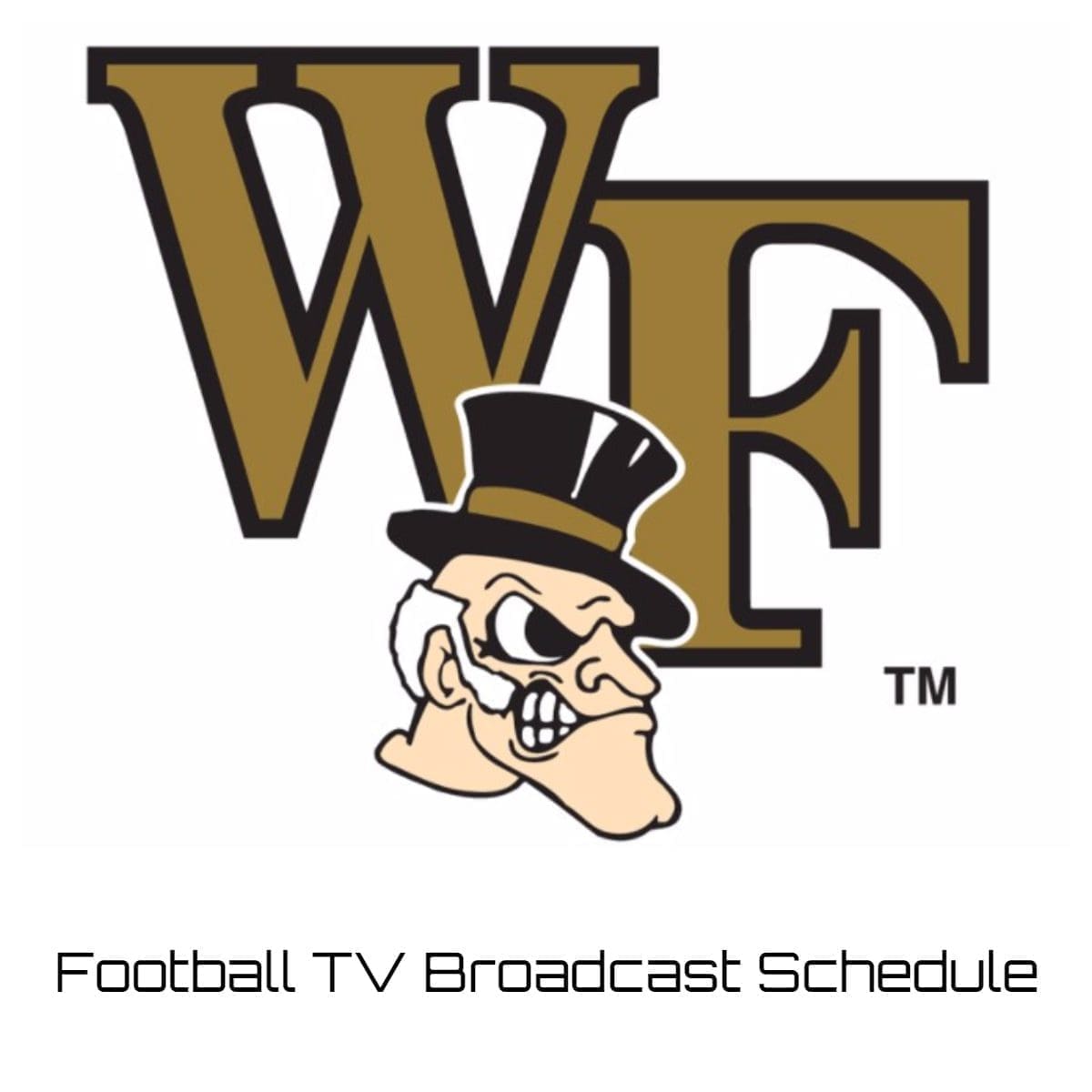 Wake Forest Demon Deacons Football TV Broadcast Schedule 2023