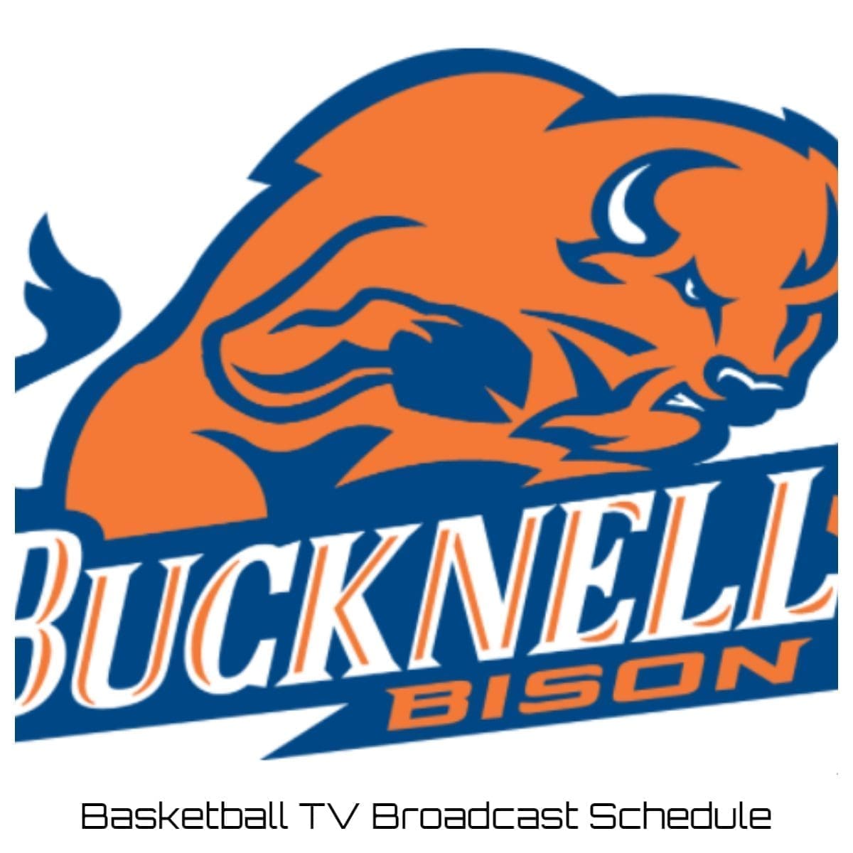 Bucknell Bison Basketball TV Broadcast Schedule 202223 Printable PDF