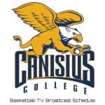 Canisius Golden Griffins Basketball TV Broadcast Schedule