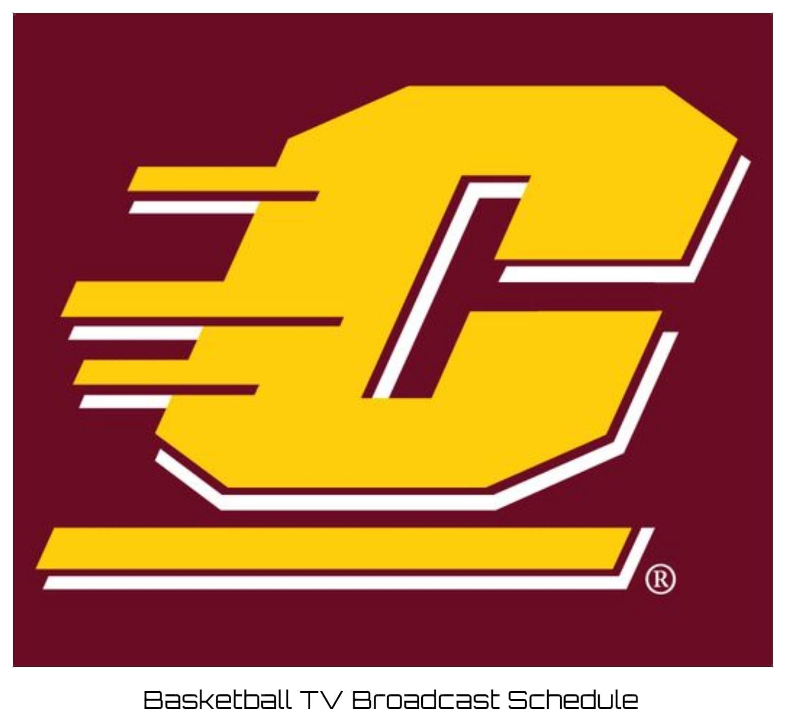Central Michigan Chippewas Basketball TV Broadcast Schedule 2021-22