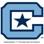 Citadel Bulldogs Basketball TV Broadcast Schedule
