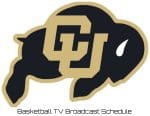 Colorado Buffaloes Basketball TV Broadcast Schedule