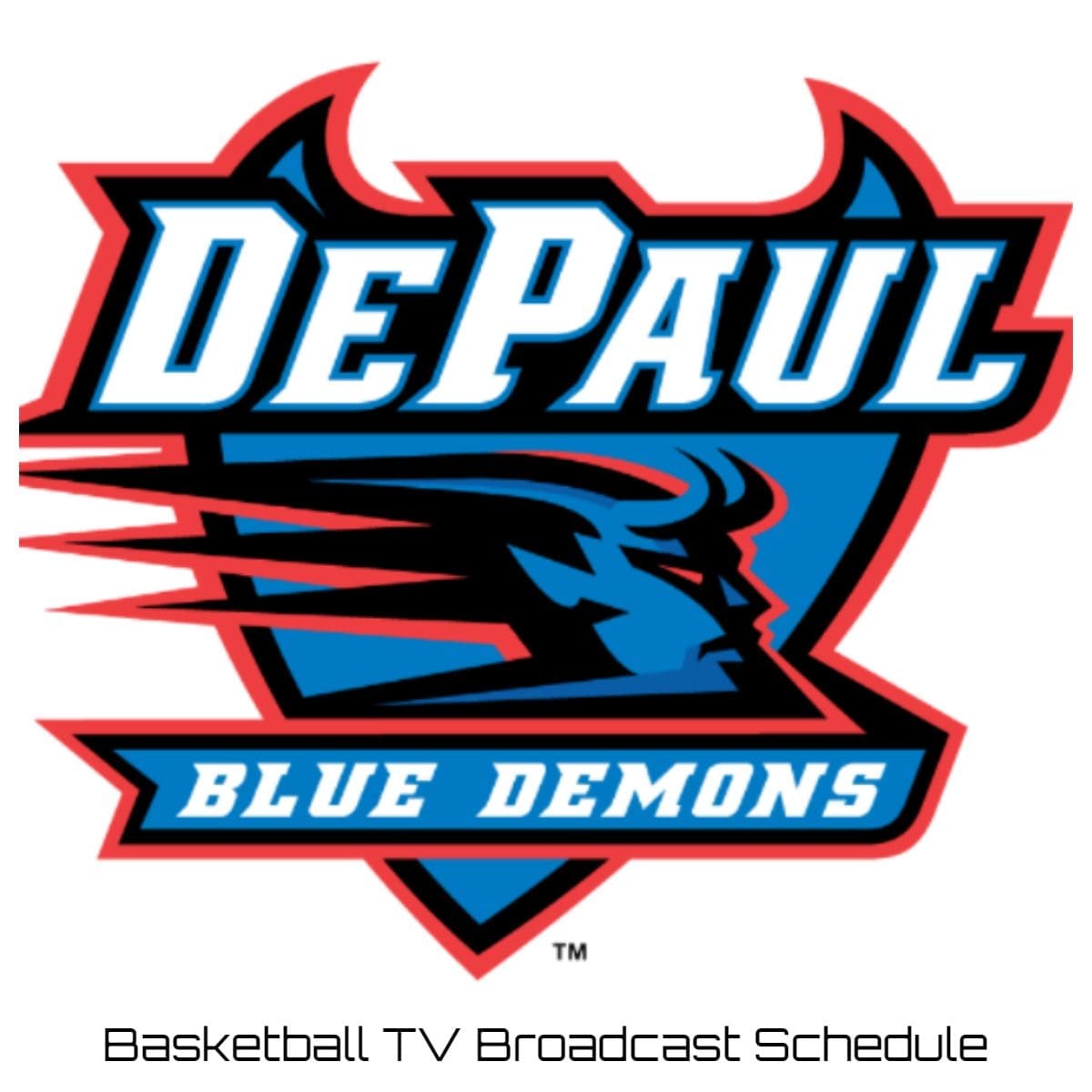 DePaul Blue Demons Basketball TV Broadcast Schedule