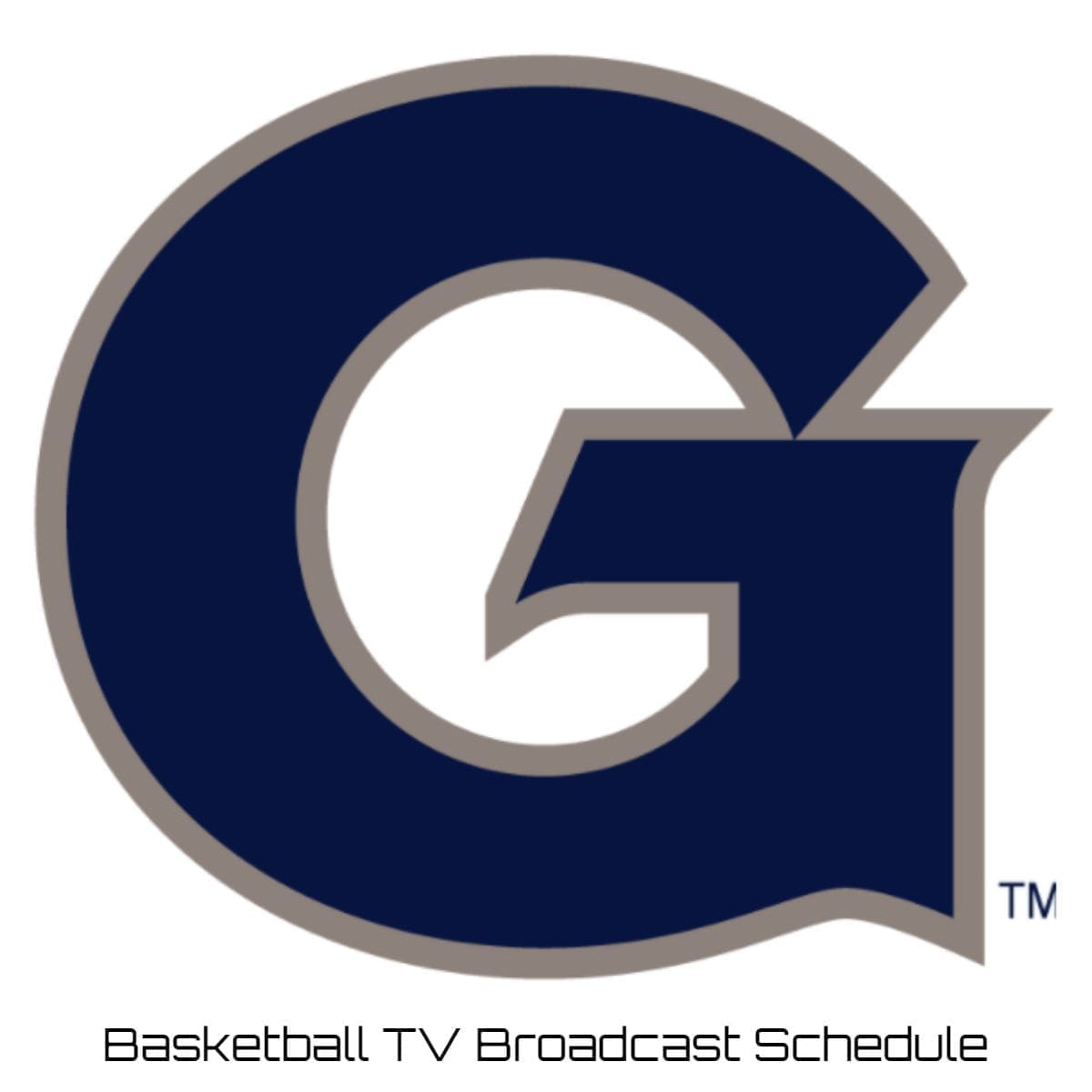 Hoyas Basketball TV Broadcast Schedule 202223 Printable PDF