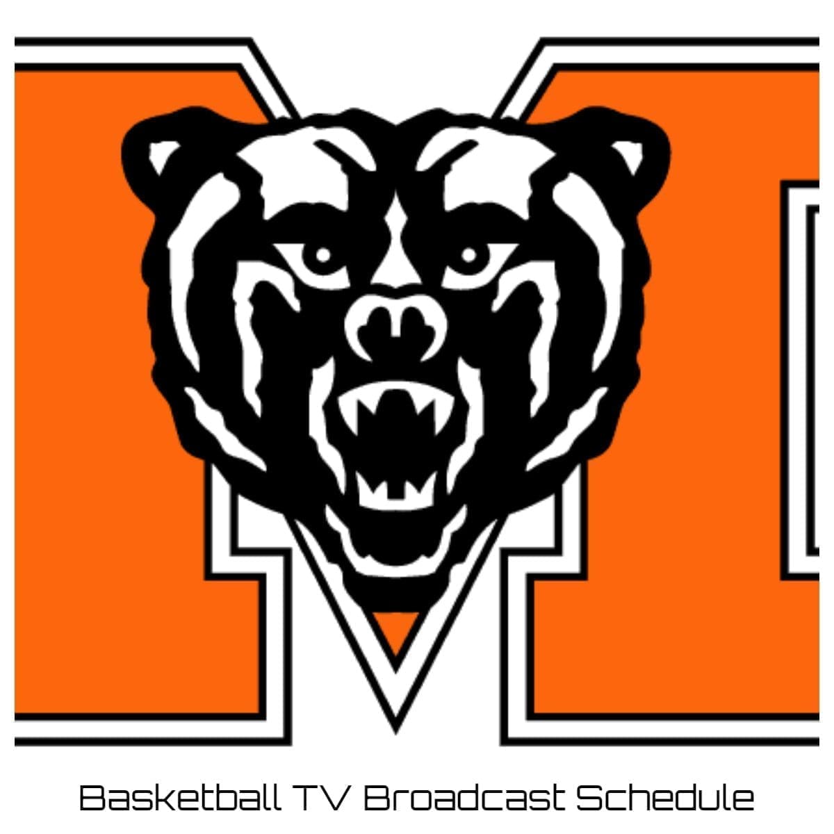 Mercer Bears Basketball TV Broadcast Schedule 202223 Printable PDF