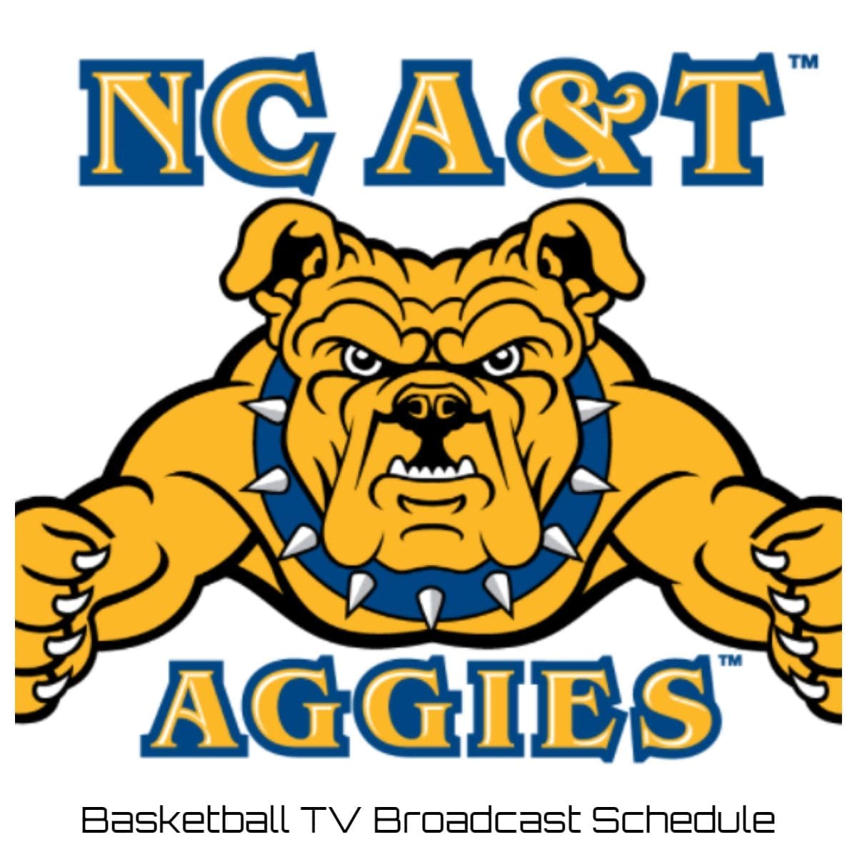 North Carolina A&T Aggies Basketball TV Broadcast Schedule