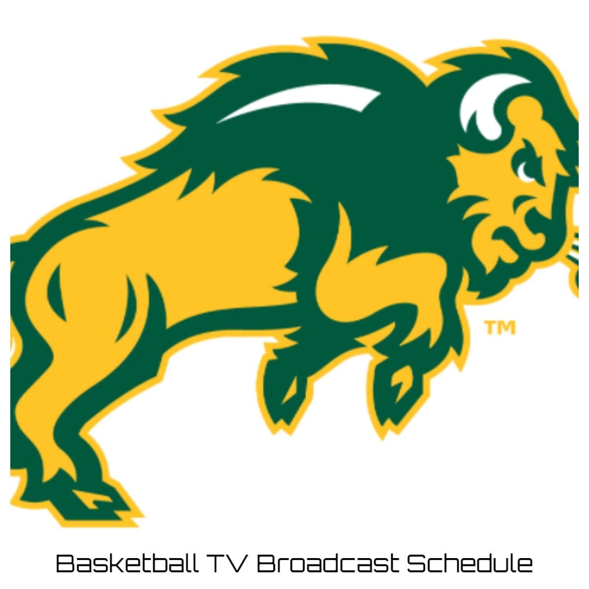 North Dakota State Bison Basketball TV Broadcast Schedule