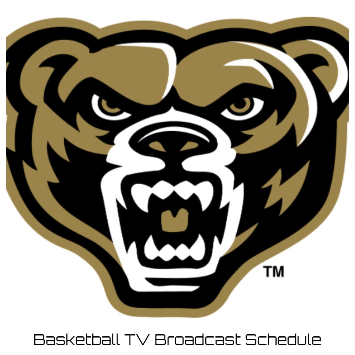 Oakland Golden Grizzlies Basketball TV Broadcast Schedule 2021-22