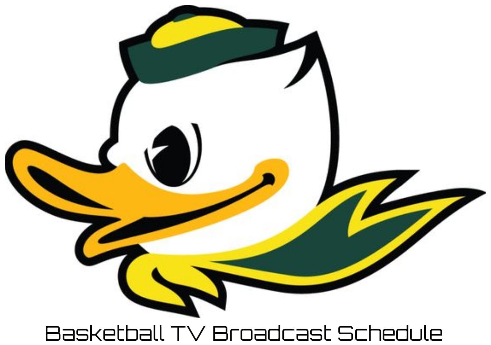Oregon Ducks Basketball TV Broadcast Schedule 2021 22 Printable PDF