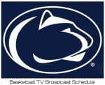 Penn State Nittany Lions Basketball TV Broadcast Schedule