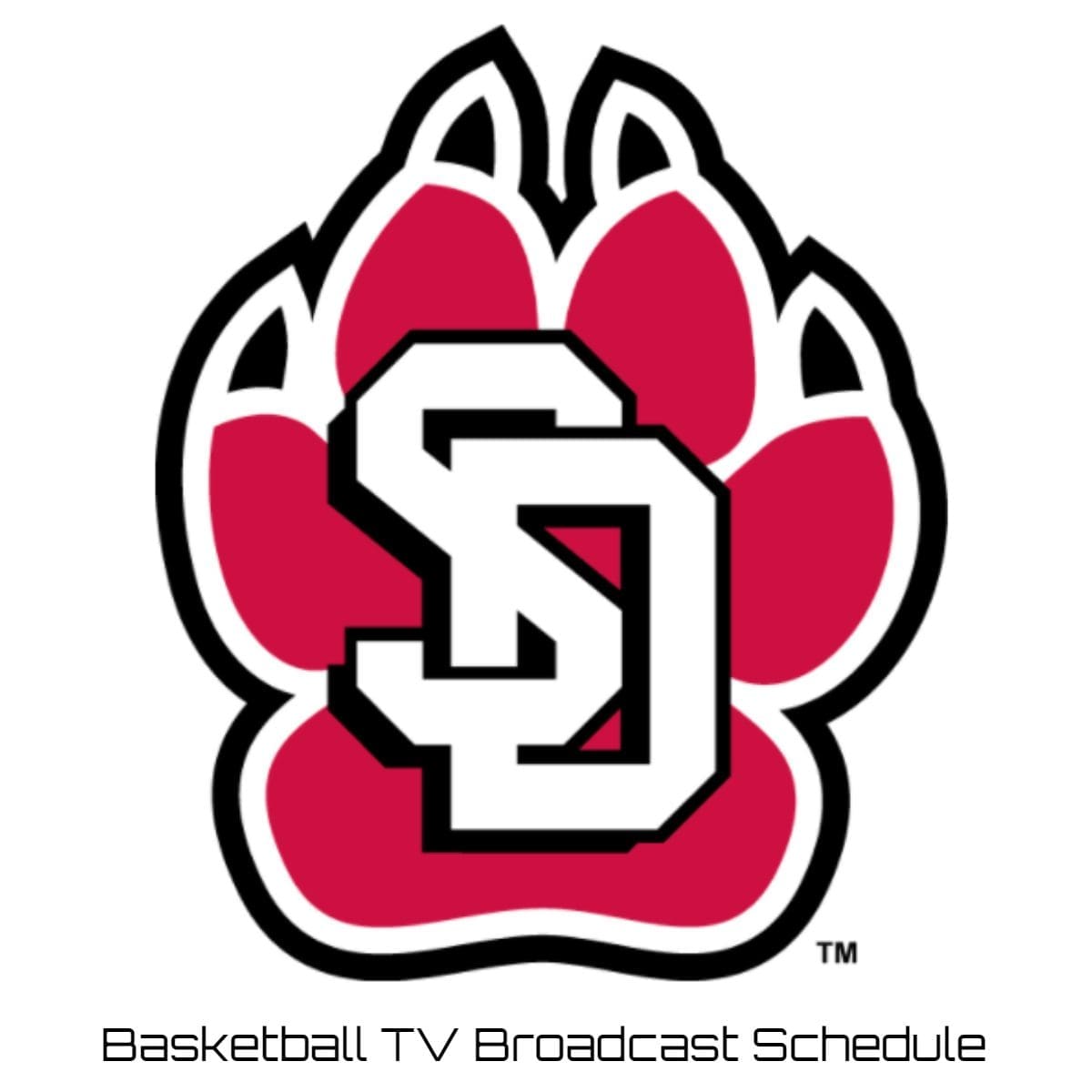 South Dakota Coyotes Basketball TV Broadcast Schedule