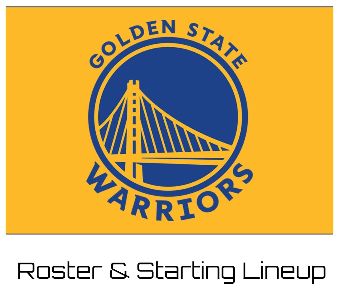 Golden State Warriors Roster