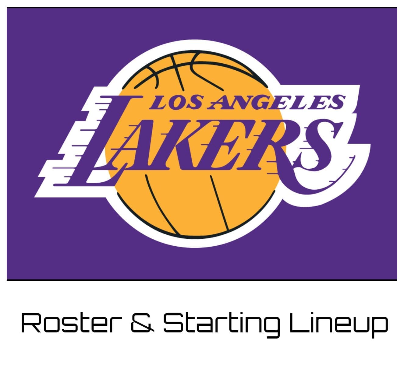 Los Angeles Lakers Roster