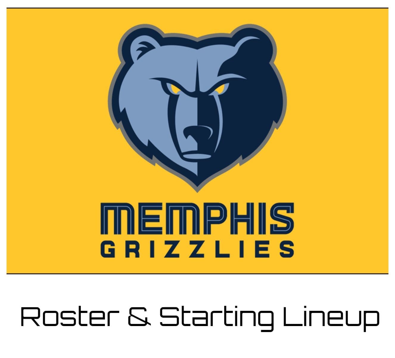 Memphis Grizzlies Roster