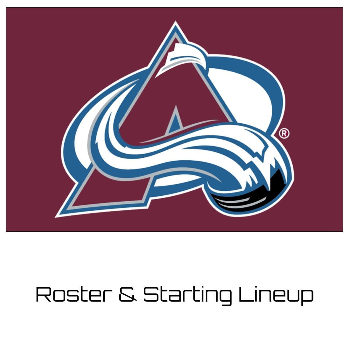 Colorado Avalanche Roster 202324 Updated Depth Chart