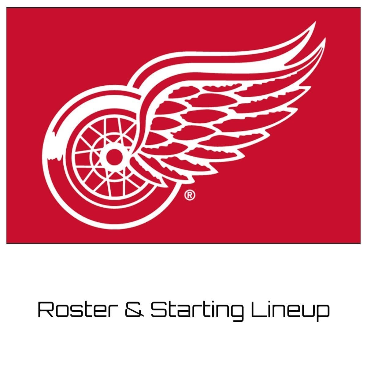 Detroit Red Wings Roster 202324 Updated Depth Chart