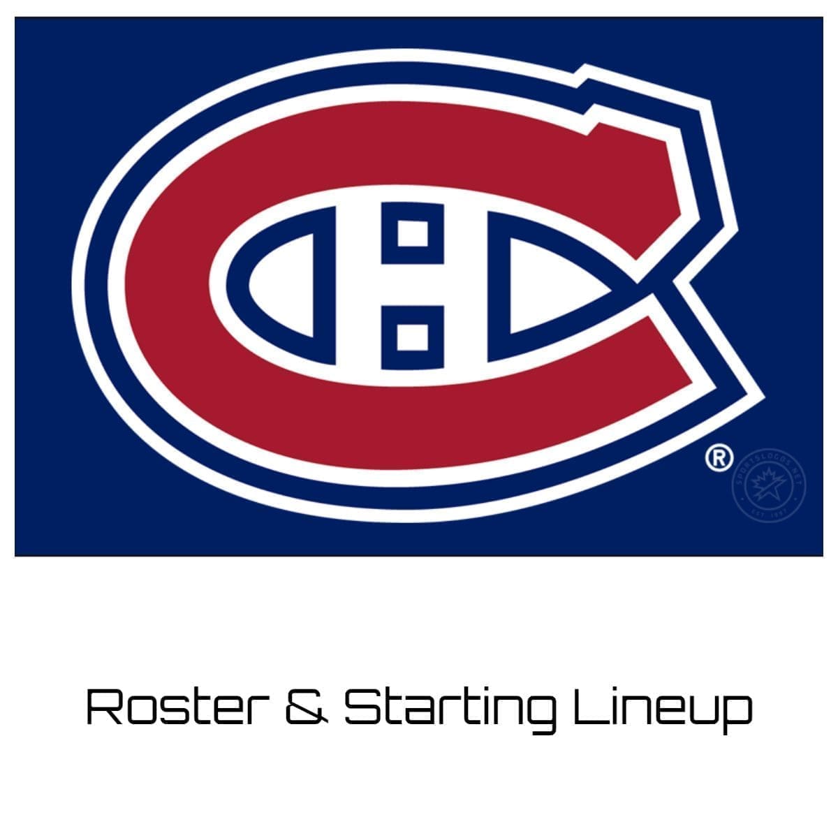 Montreal Canadiens Roster 202425 Updated Depth Chart
