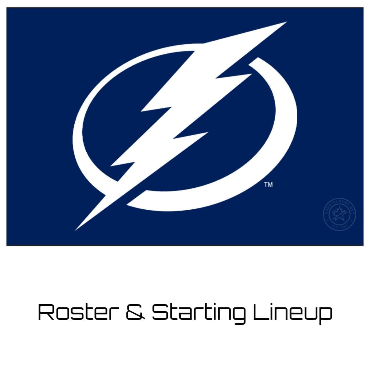 Tampa Bay Lightning Roster 202223 Current Team Starting Lineup?