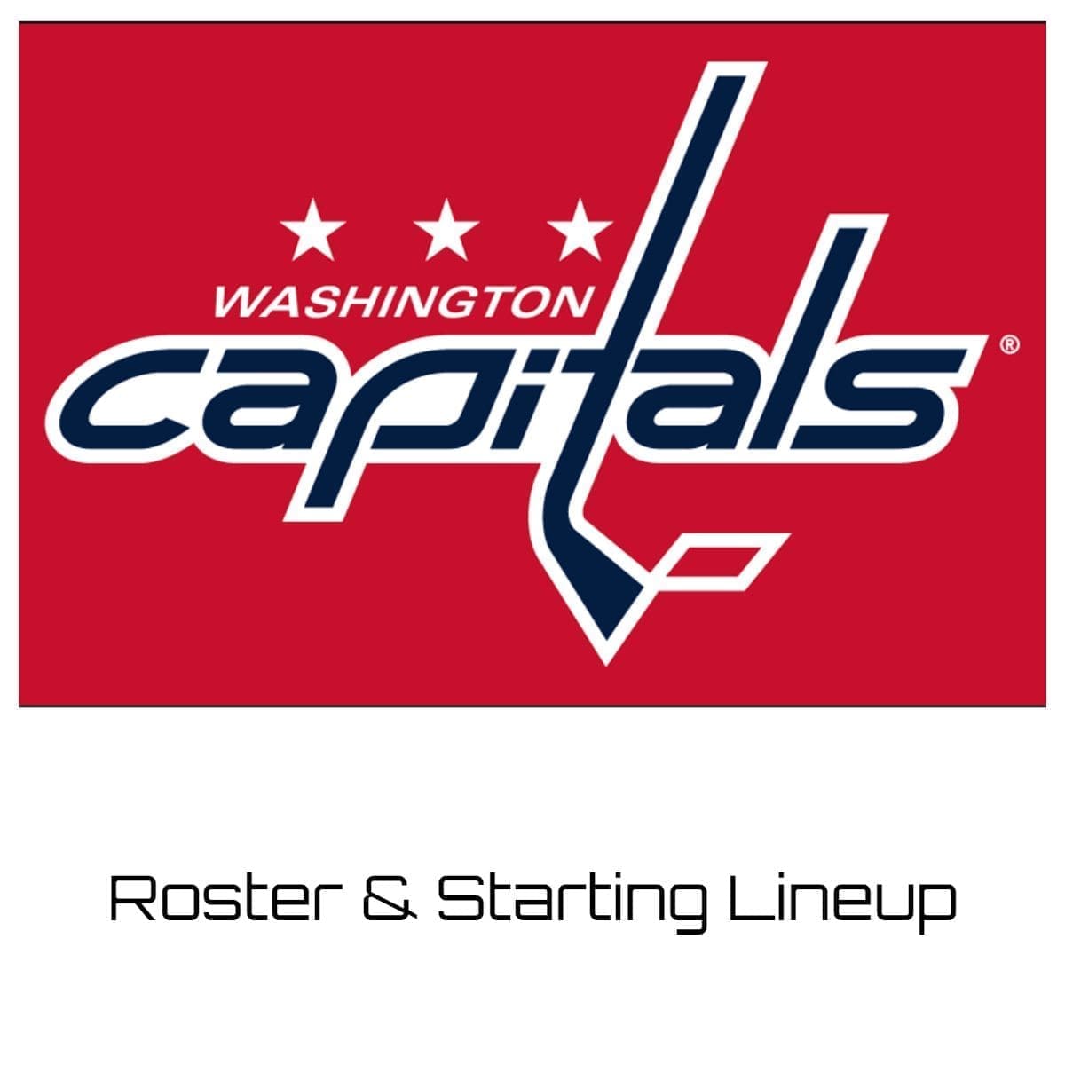 Washington Capitals Roster 202324 Updated Depth Chart