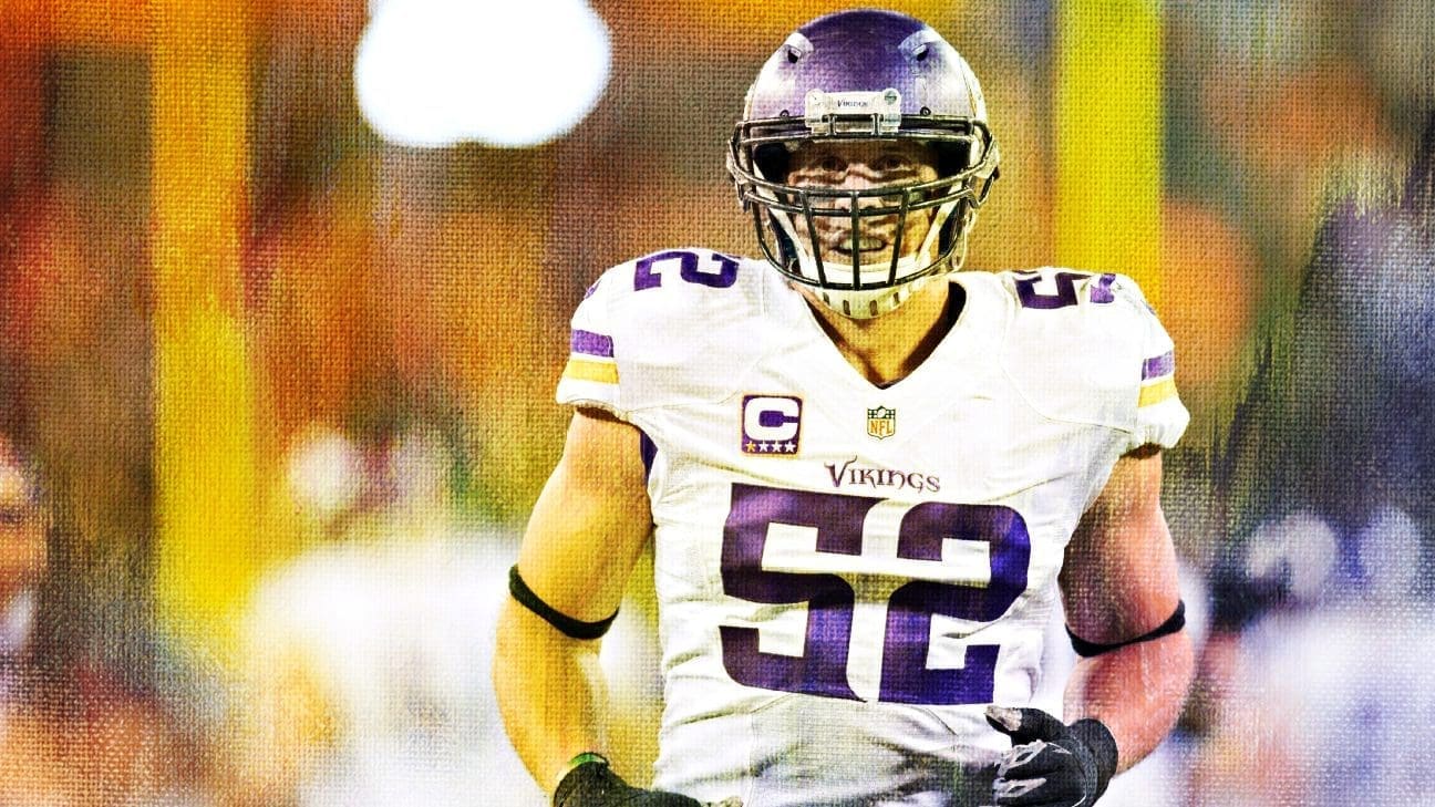 Chad Greenway Stats