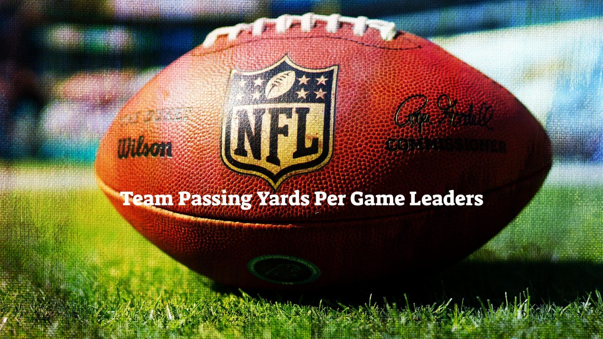 NFL Team Passing Yards Per Game Leaders 202324? Team Rankings