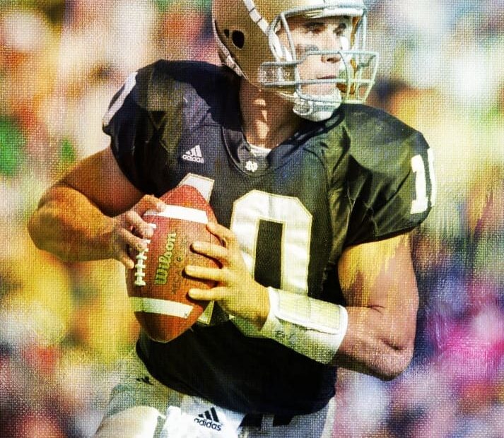 Brady Quinn College Stats