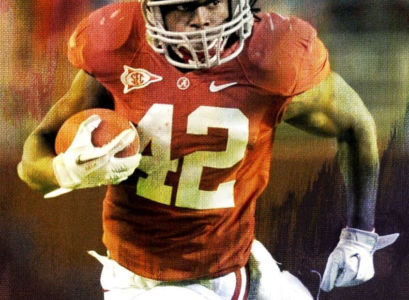Eddie Lacy College Stats