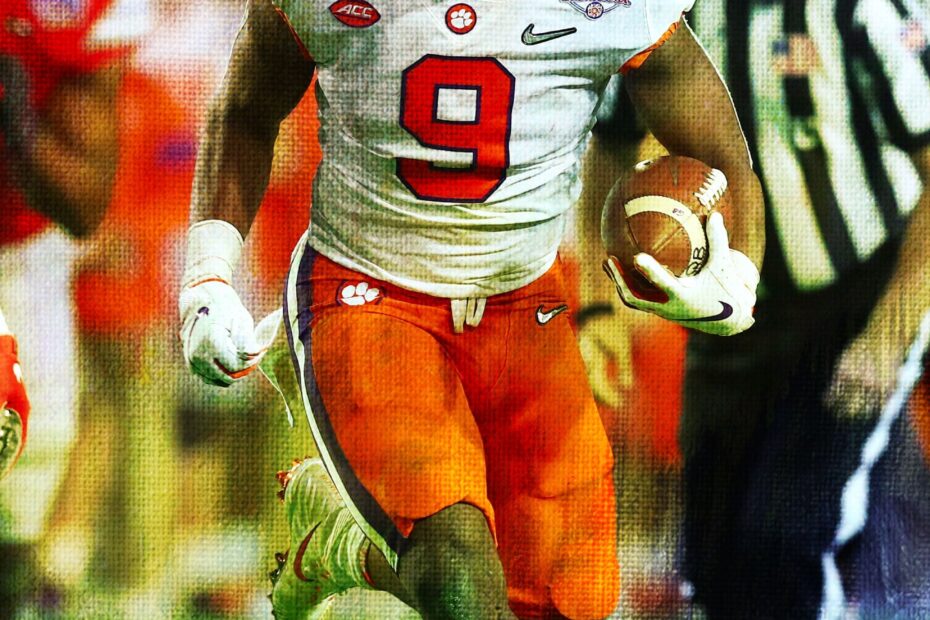 Travis Etienne College Stats