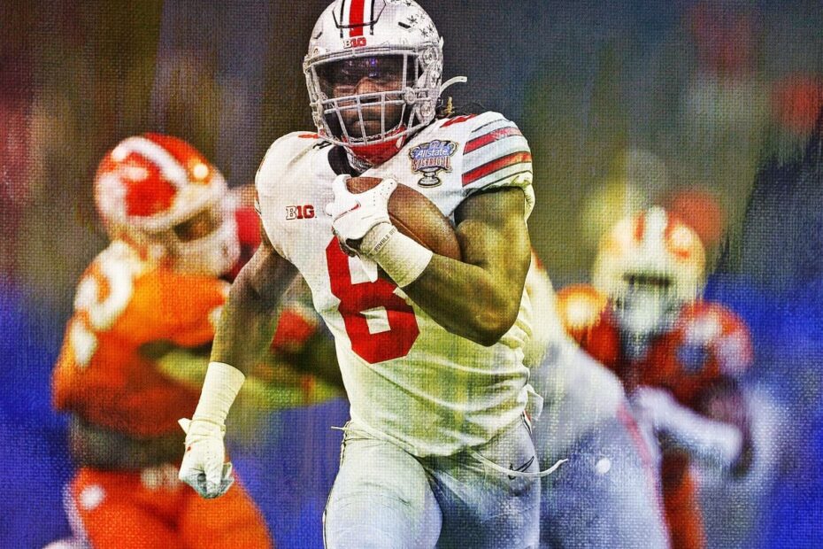 Trey Sermon College Stats