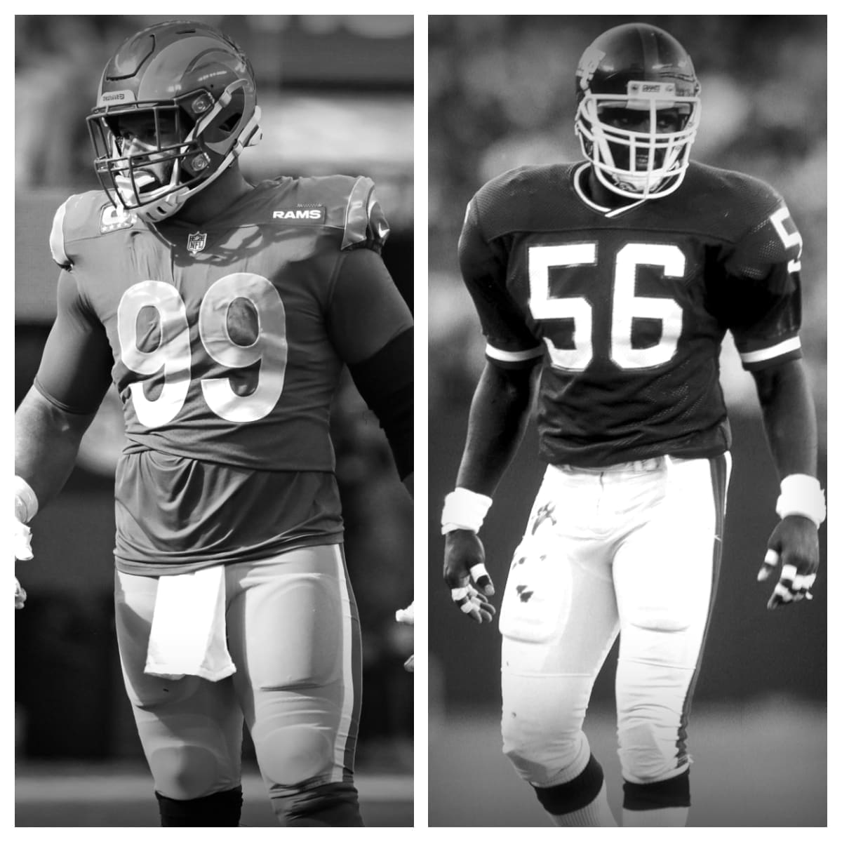Aaron Donald vs Lawrence Taylor