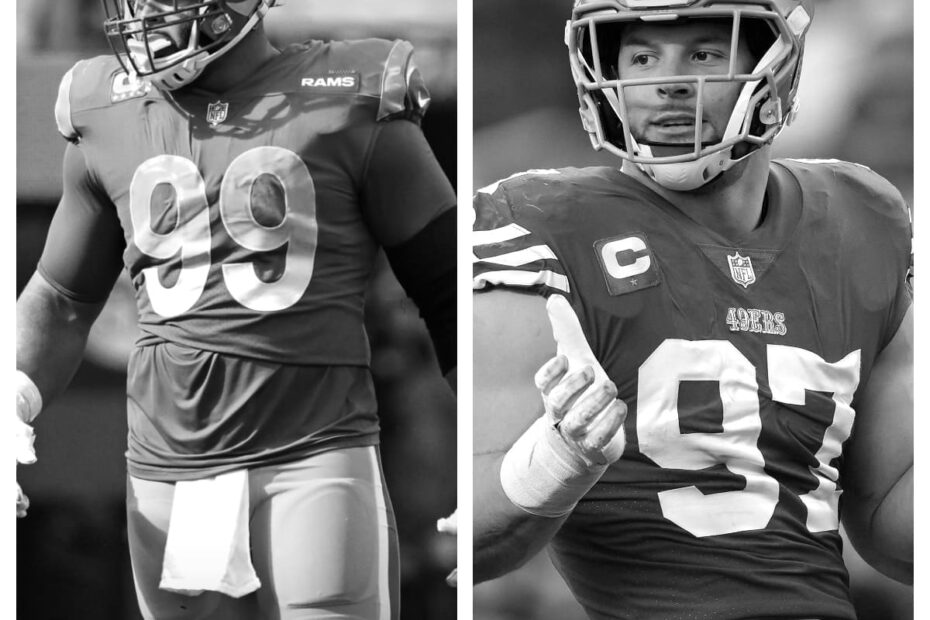 Aaron Donald vs Nick Bosa