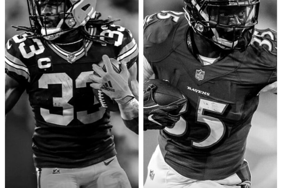 Aaron Jones vs Gus Edwards