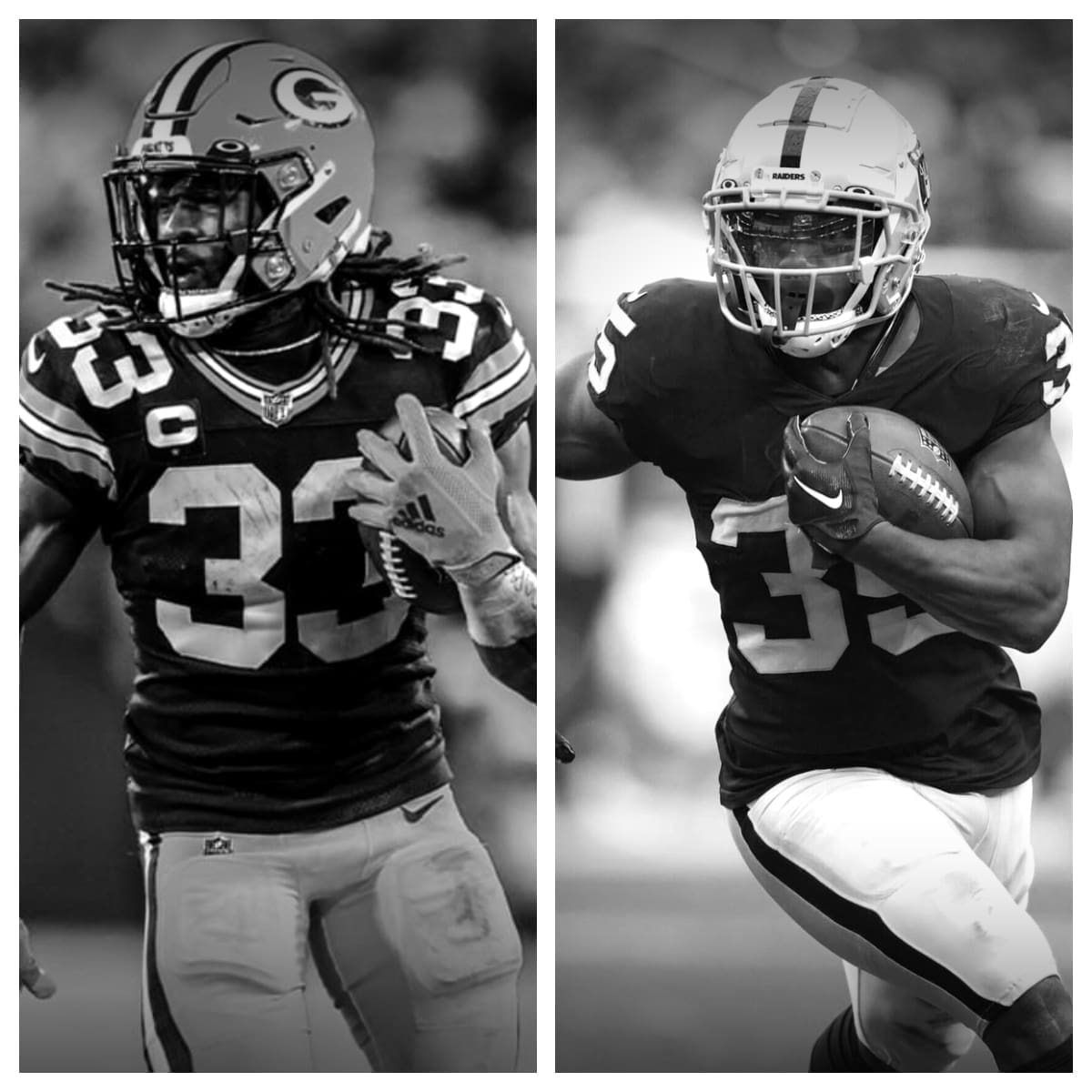 Aaron Jones vs Zamir White