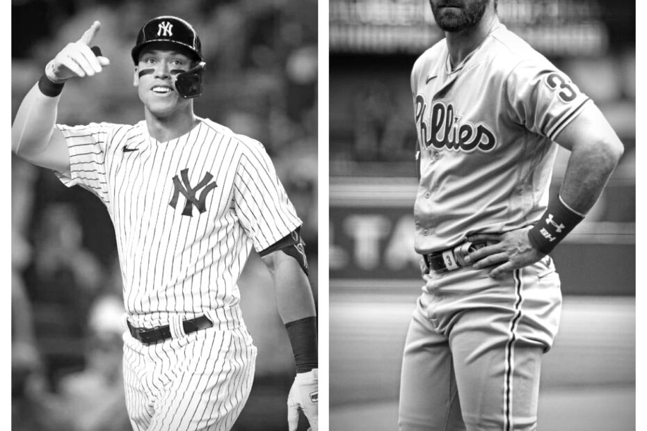 Aaron Judge vs Bryce Harper