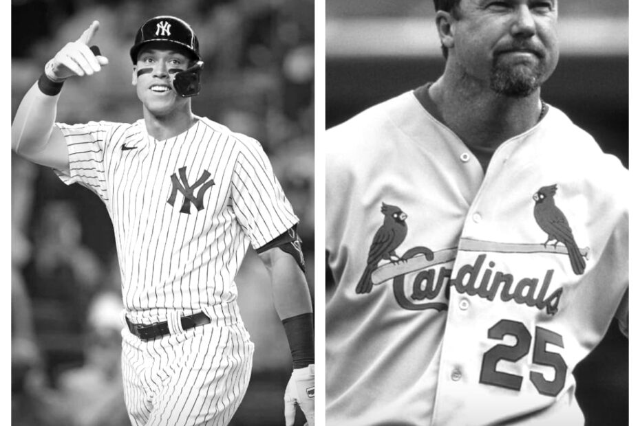 Aaron Judge vs Mark McGwire
