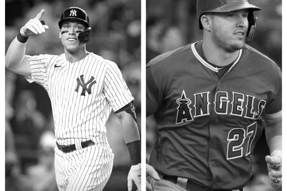 Aaron Judge vs Mike Trout